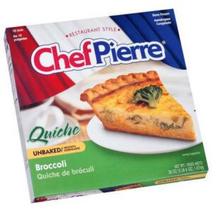Chef Pierre - Broccoli Quiche - 6Ct