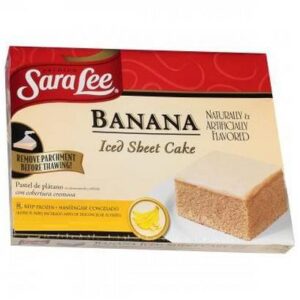 SaraLee - Banana Iced Sheet Cake - 1Ct