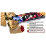 Frozen Kontos - Filo Dough #10 (thick), 14x18 inch sheets - 1 lb pkg