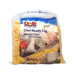Frozen Dole - Chef-Ready Cut Mango Cubes - 5 lbs