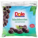 Frozen Dole - Whole Blackberries - 5lb. Bag