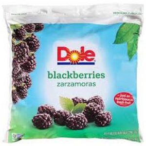 Frozen Dole - Whole Blackberries - 5lb. Bag
