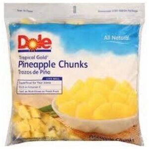 Frozen Dole - Chef Ready Pineapple Chunks - 5 lbs