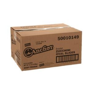 Frozen McCain Anchor - Sliced Breaded Zucchini - 6/2.5 lb