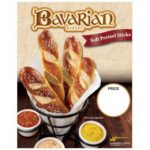 Frozen Bavarian Bakery - Soft Pretzel Sticks - 36 ct