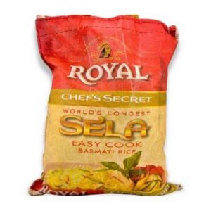 Royal - Chef's Secret Sela Basmati Rice - 40 lbs