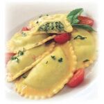 Frozen Seviroli - Kale Florentine Mezzaluna Ravioli - 5.5 lb Bag