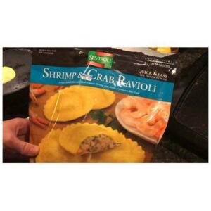 Frozen Seviroli - Shrimp & Crab Ravioli - 5 lb Bag