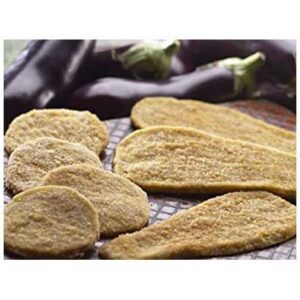 Frozen Supremo Italiano - Skin-off Breaded Eggpplant Rounds - 10 lb Box