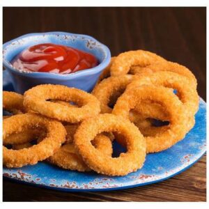 Frozen Big C - Preformed Breaded Onion Rings -5/2 lbs