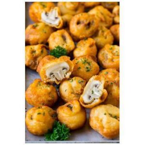 Frozen Big C - Batter Fried Whole Button Mushrooms - 6 lb Box