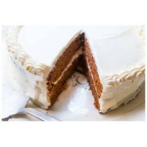 Frozen Chef's Quality - Carrot Cake with Cream Cheese Icing - 16 slices