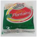 Frozen Sabor Nuestro - Sliced Sweet Plantains - 4/5 lbs