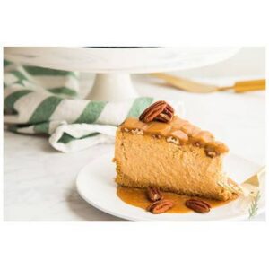 Frozen Chef's Quality - Sliced Pumpkin Praline Cheesecake - 14 slices