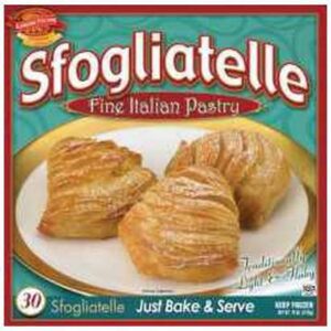 Frozen Chef's Quality - Sfogliatelle - 30 ct