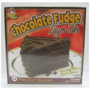 Frozen Chef's Quality - Chocolate Fudge Layer Cake - 14 slices