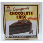 Frozen Chef's Quality Distinctive Desserts - Outrageously Chocolate Cake - 14 slices