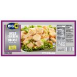 Frozen Big C - Diced Chicken Breast - 10 lb Box