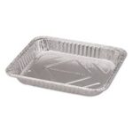 Jif-Foil - Half Size Aluminum Steam Table Pan, Shallow- 100 ct