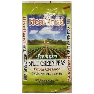 Heartland - Green Split Peas - 25 lbs