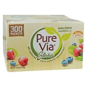 Stevia - Pure Via Sweentener - 300 Ct