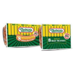 Nathan's Famous - Frozen Mini Hot Dog Nuggets - 10 lb