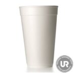 Dart Container Corp. 16J16 Foam Cups, 16 oz., White (Pack of 1000)