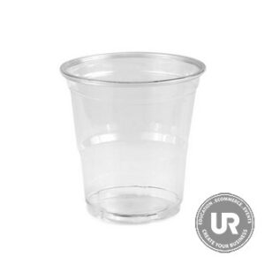 Dart SOLO TP12 12oz Clear Practical-fill Ultra Clear Squat PET Plastic Cups (Case of 1,000)
