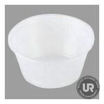 Solo P200N 2 oz. Translucent Polystyrene Souffle / Portion Cup - 2500/Case