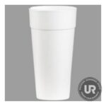 Dart 4J4 4 oz Foam Cup, 4 Series Lids (Case of 1000),White